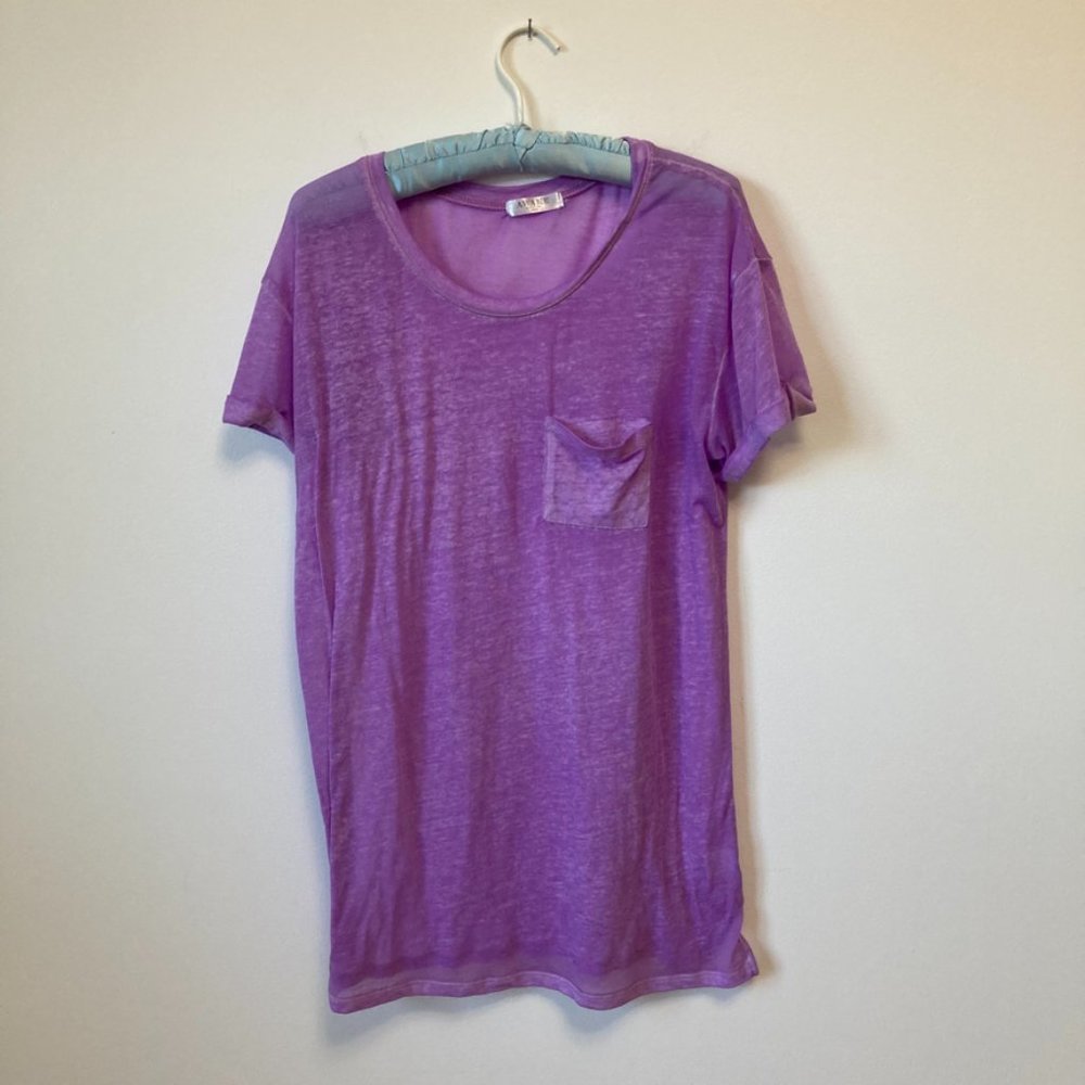 Sheer grunge style tee